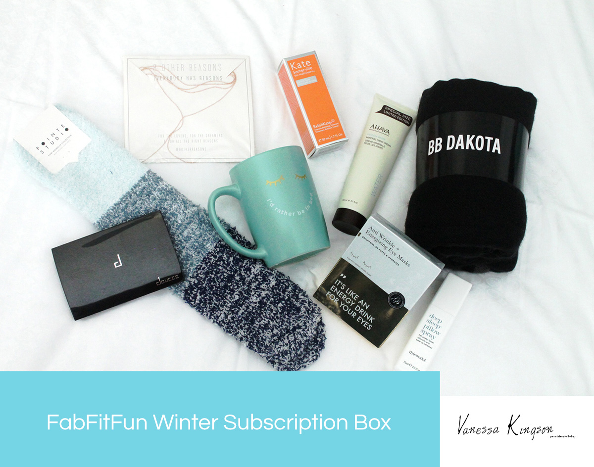 FabFitFun Winter Subscription Box — Vanessa Kingson
